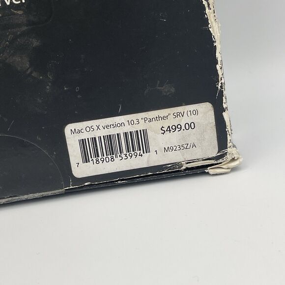 Apple Mac OS X 10.3 Panther Retail Package M9227LL/A Tools OEM - Picture 10 of 16